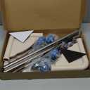 SPACECARE Mini Fridge Stand Mobile Roller, Adjustable Furniture Dolly with 4 Locking Wheels, Heavy Duty Washing Machine Base, Universal Appliance Pedestal for Dryer and Refrigerator- Off White (Ivory)