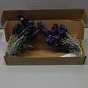 6PCS Navy Blue Silk Cosmos Flowers 24'' Wild Flowers Artificial Fake Flowers Arrangement for Wedding Party Kitchens Home Decoration(Navy Blue)