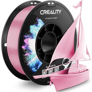 CREALITY PETG Filament 1.75mm 3D Printer Filament, 1kg (2.2lb) Neatly Wound Spool, Dimensional Accuracy 0.03mm, 2024 Latest Batch, Fit for Ender, Bambu Lab, Anycubic,ELEGOO FDM Printers, Pink (1kg Pink)