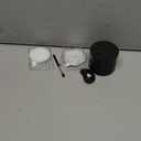 Nessus Reusable Kit for Nespresso Pods Vertuo, Reuse Old Coffee Pods for Nespresso Vertuo: 100 Pcs Aluminum Foil Seal Lid, Holder, Brush, Refillable Vertuo Plus Next Capsule Machine(No Pods Come) (Black)