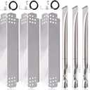 Grill Replacement Parts for Nexgrill 720-0925S, 720-0894F, 720-0864M, 720-0864, 720-0864R and BBQ PRO, Backyard Grill, Expert, Kenmore Grill Parts. Grill Heat Plates Shield, Burner Tubes and Igniters.