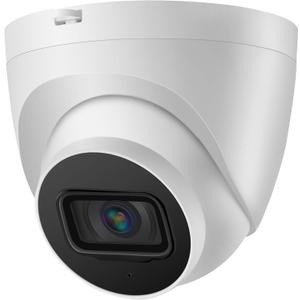 Dahua 4K 8MP PoE Security Dome Surveillance IP Camera Outdoor Home Camera IR Network Camera with Mic H.265 Codec Intelligent Detection IP67 164ft Night Vision MicroSD 4.0 and AI SSA
