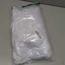 Table Skirt for 4 Foot Tables - One-Piece White Tablecloths and Skirt, Wrinkle Resistant Ruffles Elastic Cover for Banquets, Weddings, Events, Parties (48" x 30" (Rectangular))