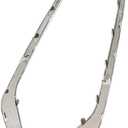 Front Bumper Trims Left and Right Side Chrome Replacement for Sonata 2018 2019