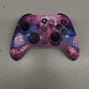 Wireless Switch Pro Controller for Nintendo Switch/OLED/Lite/Switch 2, 1200mAh Rechargeable Switch Controllers with 10 Colors LED & Cool Galaxy Nebula Design, Wake Up, Turbo, Vibration, Motion Control