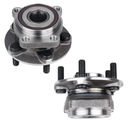 KUSATEC 513220 2PCS Front Wheel Bearing and Hub Assembly Compatible with Subaru Outback Legacy 2005 2006 2007 2008 2009 2010 2011 2012 2013 2014, 5 Lug Bolts w/ABS