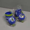 Kids Roller Skates for Girls and Boys Age 2-4 Years Old,Adjustable Quad Toddler Children Beginner Roller Skates (Blue)