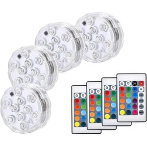 LUXJET Led Pumpkin Lights for Halloween Decorations, Halloween Pumpkin Lights with Remote Battery Operated for Inside Pumpkins Outdoor (4 Pack) LUXJET Led Pumpkin Lights for Halloween Decorations, Halloween Pumpkin Lights with Remote Battery Operated for Inside Pumpkins Outdoor (4 Pack)