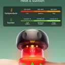 4 Pack Smart Cupping Set, Electric Cupping Device with Red Light, Heated Cupping Massager with 12-Level Suction & Heat, Cupping Machine for Pain Relief