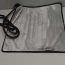 Cat/Dog Heating Pad, 3 Timer and 3 Level Temperature Smart Sensor Electric Pet Heating Pad with Chew Resistant Cord, Indoor Warm Heated Bed for Dogs Cats -17.7x17.7 (light grey)