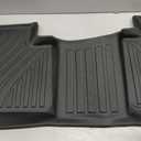Floor Mats Custom Fit for Kia Sorento 2021-2025 2026 6&7 Seats (Not for Hybrid) Trunk Mat with Backrest Mat All Weather TPE Rubber Cargo Liner Back Seat Protector Full Set for Sorento Accessories