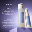 Naturium Quadruple Hyaluronic Acid Serum 5% Jumbo, Hydrating & Plumping Face Serum, Anti-Aging & Moisturizing Skin Care, Fragrance-Free, 2 oz