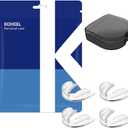 KOHEEL MG Moldable Mouth Guard for Teeth Grinding and Clenching, Perfect Fit Night Guard, Dental Guard for Bruxism Relief, 4 Count (4 Small)