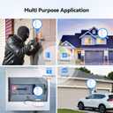 TECKNET Door Alarms for Kids Safety, Window Alarm Pool Alarms Door Alarm for Home Security, 2-in-1 Alarm & Chime, 3-Level Volume Control, Wireless Alarm for House Hotel Cars Sheds Caravans (9 Pack)