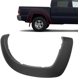 SecosAutoparts Fender Flare Rear Passenger Side Compatible with Toyota Tacoma 2005-2015 Replace# 7587304050, 75873-04050 Rear Fender Flare Trim Right Side