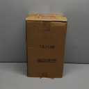 2 Gallon Drink Dispenser with Stand Glass Beverage Dispenser With Wood Stand, 18/8 Stainless Steel Spigot and Labels Large Water Drink Dispensers for Parties, Lemonade, Juice, Tea