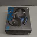 Logitech G432 Wired Gaming Headset, 7.1 Surround Sound, DTS Headphone:X 2.0, Flip-to-Mute Mic, PC (Leatherette) Black/Blue