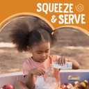 Earth's Best Organic Yogurt Smoothie Pouches, 24+ Months, Fruit Yogurt Smoothie for Toddlers 24 Months and Up, Banana Peach, 4.2 Ounce Resealable Pouch (Pack of 12) (EXP 01/15/27)