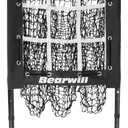 Pitching Net, 9 Hole Pitching Net with Strike Zone, Adjustable Baseball Softball Pitcher Training Equipment with Throwing Pitching Target