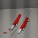 Pipette Pump 25ml Red