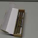 Goo-Ki Antique Brass Zinc Alloy Cabinet Handle with Backplate - 5''(128mm) Hole Center Cabinet Pull Hardware for Bedroom, Kitchen, 2 Pack9596-G