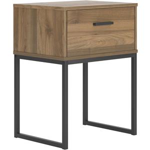 Signature Design by Ashley Deanlow 1-Drawer Nightstand, Brown, 19.61" W x 14.92" D x 26.02" H