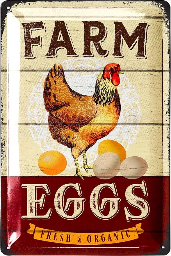 LANOLULANOLU Tin Sign, Metal Sign, Decorations 12x8 2Pack