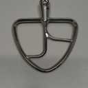 Stainless Steel Flat Beater for KitchenAid Tilt-head & 4.5-5 Qt Mixers,Dishwasher Safe Pastry Mixing Paddle Attachment