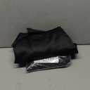 ChrisDowa Grommet Blackout Curtains for Bedroom and Living Room - 2 Panels Set Thermal Insulated Room Darkening Curtains (Black, 52 x 63 Inch)