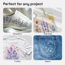 ARTISTRO 36 Dual-Tip Fabric Markers - Fabric Decorating Kit - Permanent for Clothes - No Bleed Pens for T-Shirts, Bags, Textile, Canvas, and More (Brush Tip and Fine Tip)