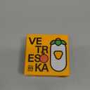 VETRESKA Dog Poop Bag Dispenser with Citrus Scented Waste Bags, Leak Proof, Extra Thick and Large Pet Poop Bags for Walking Dog and Cats Litter, 1 Count Holder and 105 Bags, Orange