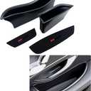 Front Row Door Storage Box Handle Pocket Armrest Phone Container Compatible With Mercedes Benz GLC GLC250 GLC300 GLC350 GLC43 C-Class Sedan C300 C450 C63 W205 2015-2022