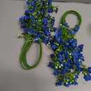 Artificial Flowers 8PCS Silk Flowers with Long Stems, Fake Flowers Bulk Fake Babys Breath, Royal Blue Flowers for Tall Vase Outdoor Garden Wedding Party Home Table Centerpiece