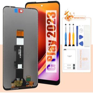 Screen for Motorola Moto G Play 2023 Screen Replacement for Moto XT2271 LCD Screen XT2271-5,XT2271DL Touch Display Digitizer Assembly Repair PartsBlack