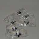 Copkim 6 Pairs Clip on Reading Glasses Flip up Magnifying Clip on Lens Blue Light Blocking Non Prescription Reading Glasses +4.00