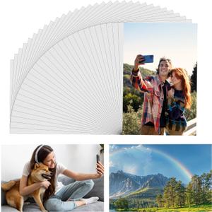 30Pcs Sublimation Blanks Bulk 4"X6" X0.45mm Sublimation Metal Photo Blanks for DIY Printing Aluminum Photo Sign Blank for Living Room Wall Decor