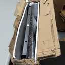 EZISE Rolling Dual TV Stand, Mobile TV Cart for Two 32-55 inch TVs with Storage and Lockable Wheels, Height Adjustable Portable TV Stand with Tilt Mount, Holds up to 132 lbs, Max VESA 600x400mm