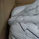 Bedluxury Queen Mattress Topper Extra Thick Pillowtop Mattress Pad Cover Cooling and Plush with 8-21 Inch Deep Pocket 3D Snow Down Alternative Fill