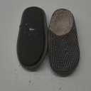 ONCAI Mens Cozy Memory Foam Scuff Slippers Slip On Warm House Shoes Indoor/Outdoor with Best Arch Support Size 44