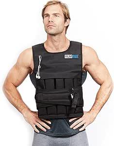 RUNmax Pro Weighted Vest 60lbs with Shoulder Pads Option