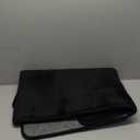 Amearea Modern Soft Hallway Runner Rug, 2x6 Feet Washable Runner Rugs for Hallway, Black Fluffy Rug Bedroom Bedside Rugs, Non Slip Memory Foam Rug Carpet for Entrance Kitchen Living Room Decor