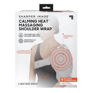 Sharper Image Sharper Image Calming Heat Massaging Shoulder Wrap 