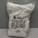 Pallene Faux Fur Plush Throw Pillow Covers 24x24 Set of 2, Luxury Soft Fluffy Striped Decorative Pillow Covers for Sofa, Couch, Living Room, Cream White