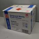 Basic Medical Blue Nitrile Exam Gloves, Latex-Free & Powder-Free Food-Safe House Cleaning Disposable Glove (1000 Pcs)