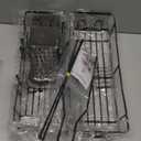 Hanging Shower Caddy Bathroom Organizer: Rustproof Shower Shelf Racks Over Shower Head - No Drilling Inside Bath Shower Rack Shelves Over Showerhead for Shampoo with Soap Holder Black