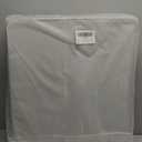 HNZIGE Foldable Storage Cubes Bins for Organizing, Set of 4, Fabric Cube Canvas Storage Bins 11 x11, Collapsible Bins for Organization with Handles for Shelf Nursery (Cream)