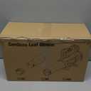 Cordless Leaf Blower for Makita 18V Battery, 480 CFM Electric Blower with Brushless Motor, 6 Variable Speed Up to 130MPH, Digital Display Control Handheld Blower for Lawn Care, Yard(No Battery)