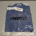 COOFANDY Button Down Shirt for Men Short Sleeve Casual Shirt Summer Beach Vacation Shirt with Pocket (Blue, S)