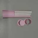 Round Cake Pop Mold Set with 9 Inch Tray and Sticks, ABS Cake Pop Maker, Circle Cake Pop Cutter and Pusher, Baking Molds Kit for Parties, Wedding,Home Desserts Making - Pink