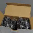180PCS Black Plastic Silverware,Heavy Duty Disposable Utensils Include 60 Forks,60 Spoons and 60 Knives,Black Cutlery Plastic Silverware Sets for Party, Birthday,Wedding